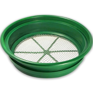 SE 13 1/4 Inch Stainless Steel Stackable Classifier Pan for Prospecting