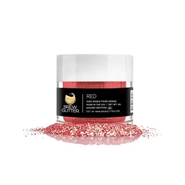 Brew Glitter Red – Edible Drink Glitter for Cocktails & More