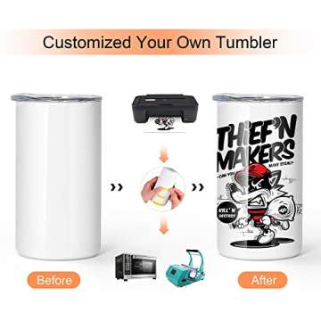 AGH 12 oz Kids Sublimation Tumblers - Eco-Friendly and Fun