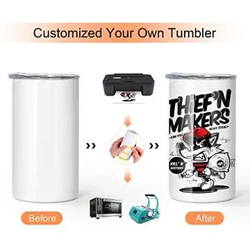 AGH 12 oz Kids Sublimation Tumblers - Eco-Friendly and Fun