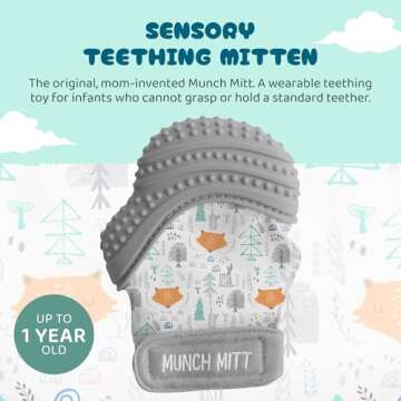 Malarkey Kids Munch Mitt for Soothing Teething Pain