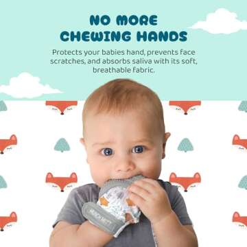 Malarkey Kids Munch Mitt for Soothing Teething Pain
