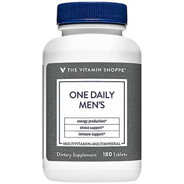 One Daily Mens Multivitamin 180 Tablets by The Vitamin Shoppe
