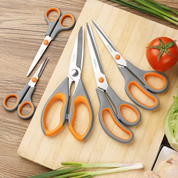Asdirne Kitchen Scissors Set - Durable & Versatile Kitchen Scissors