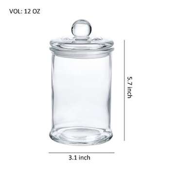 Elegant Glass Apothecary Jars for Stylish Storage Solutions