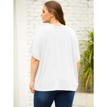 Langwyqu Oversized Womens T-Shirts for Ultimate Comfort