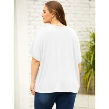 Langwyqu Oversized Womens T-Shirts for Ultimate Comfort