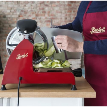 Berkel Red Line 250 Electric Food Slicer - 10" Precision & Style