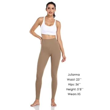 HeyNuts Essential Yoga Leggings for Tall Women - Comfortable Fit