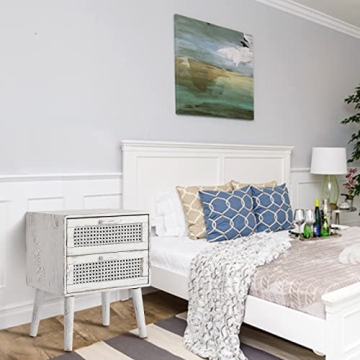 Modern Rattan Side Table for Stylish Storage Solutions