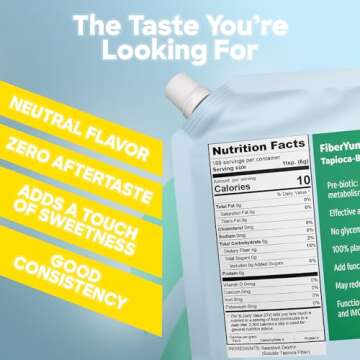 FiberYum Tapioca Fiber Syrup | Keto, Low-Carb & Non-GMO
