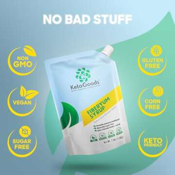 FiberYum Tapioca Fiber Syrup | Keto, Low-Carb & Non-GMO