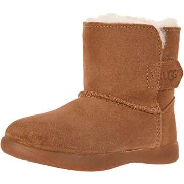 UGG Unisex-Child Keelan Boot, Chestnut, 07