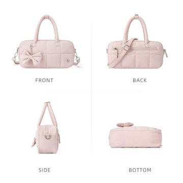 Stylish WESTBRONCO Puffer Crossbody Bag for Women