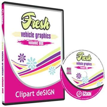 Vehicle Graphics Clipart-Vinyl Cutter Plotter Clip Art Images-Digital Sign Design Artwork-EPS Vector...
