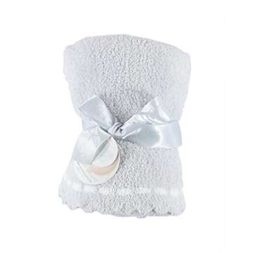 Soft Barefoot Dreams Baby Blanket - Cozy & Reversible