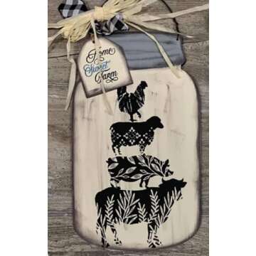 JAJADO Silk Screen Adhesive Stencils for DIY Crafts