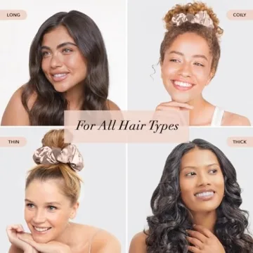 Kitsch Satin Hair Scrunchies for No-Damage Styling