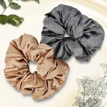 Kitsch Satin Hair Scrunchies for No-Damage Styling