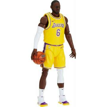 Hasbro Starting Lineup Series 1 LeBron James Action Figure - LA Lakers