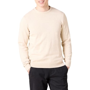 Amazon Essentials Men's Crewneck Sweater - Cozy & Classic