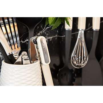 KitchenAid Whisk, Stainless Steel Manual Hand Whisk – Almond Cream