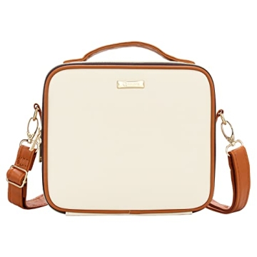 Relavel Makeup Case with Adjustable Dividers for Travel