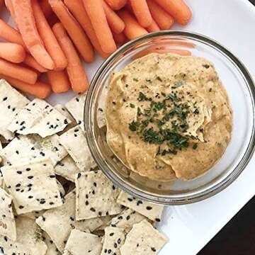 Plant Snacks Super Seed Mix Cassava Root Chips, Vegan, Big-8 Allergen Free, Non-GMO Project Verified, Gluten Free, Grain Free, No Added Sugar, 5 oz Bags, Pack of 3