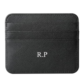 ZIPULIS Personalized Gold Silver Initials Wallets
