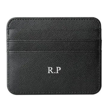 ZIPULIS Personalized Gold Silver Initials Wallets