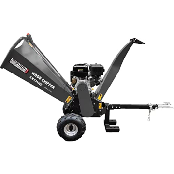 Wood Chipper 420 Electric Start for Effortless Yard Cleanup