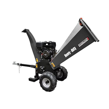 Wood Chipper 420 Electric Start for Effortless Yard Cleanup
