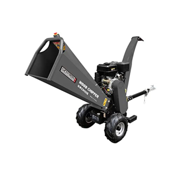 Wood Chipper 420 Electric Start for Effortless Yard Cleanup