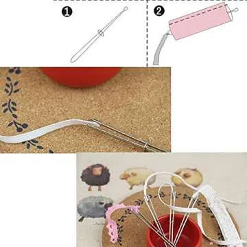 KLOUD City 70-Yards Braided Elastic Cord with Threading Tool