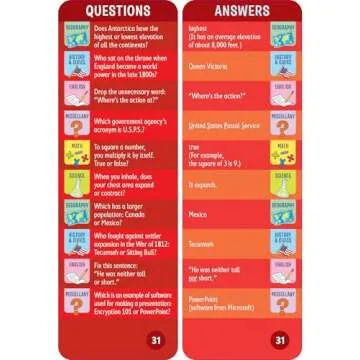 Brain Quest 6th Grade Smart Cards Fun Learning Experience