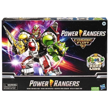 Power Rangers Cosmic Fury Zord Mega Pack for Kids