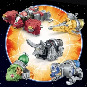 Power Rangers Cosmic Fury Zord Mega Pack for Kids