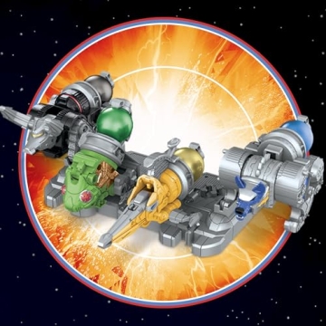 Power Rangers Cosmic Fury Zord Mega Pack for Kids