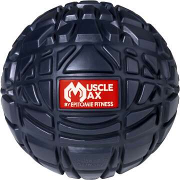 Epitomie Fitness Muscle Max Massage Ball - Deep Tissue Relief & Recovery