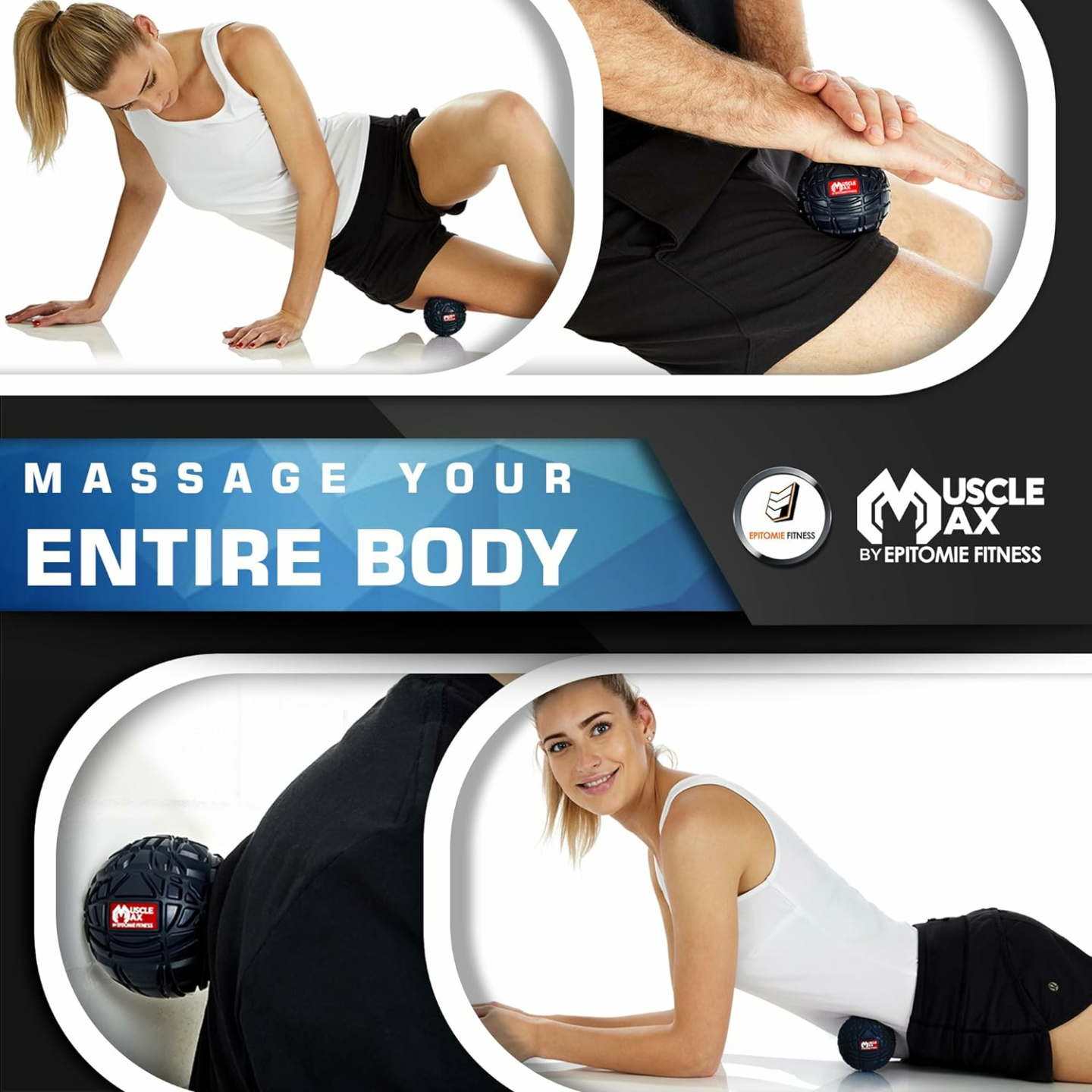 Muscle Max Massage Ball for Deep Tissue Relief