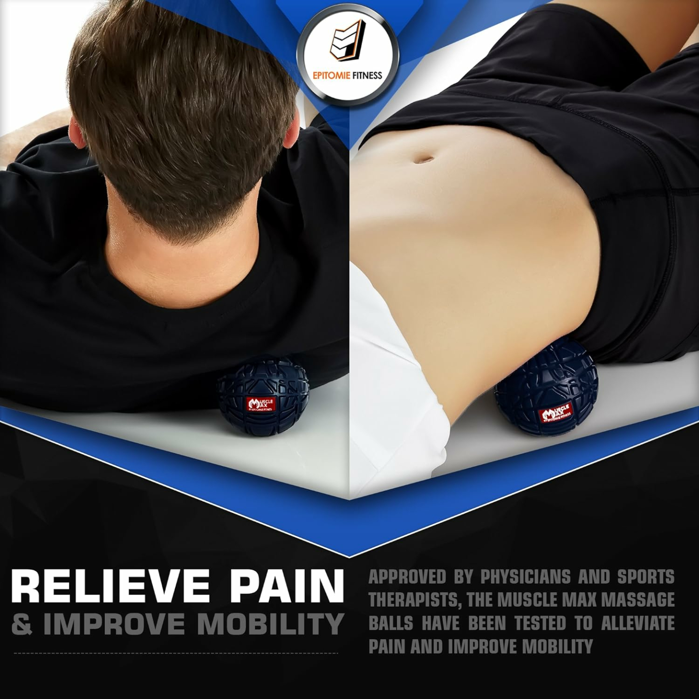 Muscle Max Massage Ball for Deep Tissue Relief