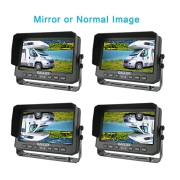 DALLUX Truck Backup Camera Kit with 7 Inch Monitor
