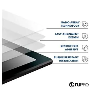 NuPro Anti-Glare Screen Protector for Amazon Fire 7 Tablet (12th generation, 2022 release), 2-pack