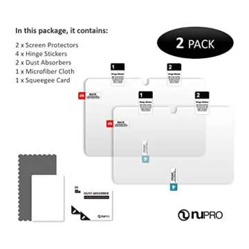 NuPro Anti-Glare Screen Protector for Amazon Fire 7 Tablet (12th generation, 2022 release), 2-pack