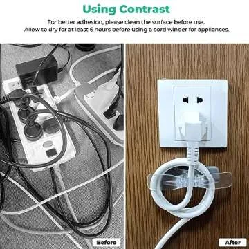 Cord Organizer for Appliances | Kitchen Gadgets, Cord Organizer for kitchenaid Stand Mixers,Coffee Maker, Pressure Cooker, Air Fryer,Kitchen Accessories,8 Pcs