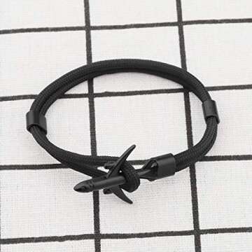 TGBJE Airplane Bracelet Pilot Jewelry Flight Attendants Gift Traveller Gift Aviation Gift (black plane)