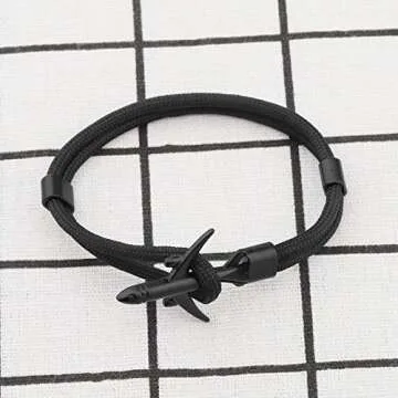TGBJE Airplane Bracelet Pilot Jewelry Flight Attendants Gift Traveller Gift Aviation Gift (black plane)
