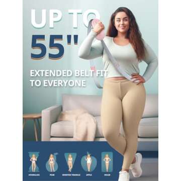 Slimpal Heating Pad for Period Cramps, FSA HSA Eligible, Portable Heat Pad for Menstrual Pain Relief, Electric Cordless Heating Belt for Back, Belly, Stomach, Gifts for Her Women Girl Wife, Aqua