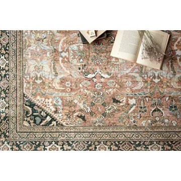 Loloi II Wynter Collection Auburn/Multi Accent Rug
