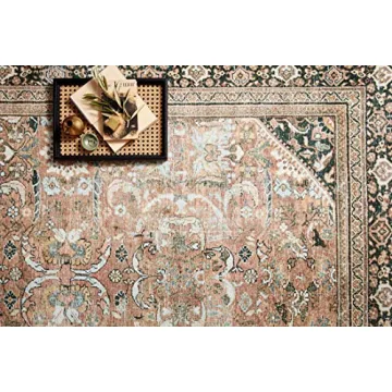 Loloi II Wynter Collection Auburn/Multi Accent Rug